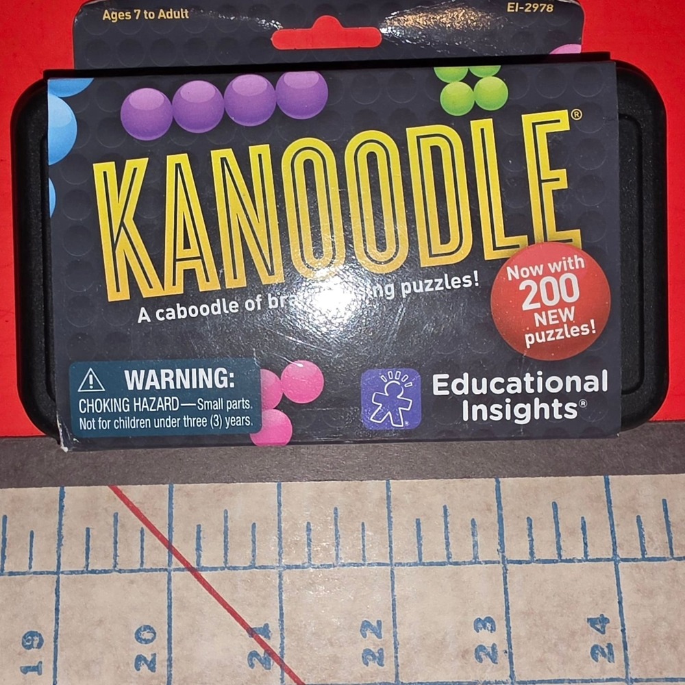 Educational Insights Kanoodle Pocket Puzzle Unisex OS Multi Good EI-2978